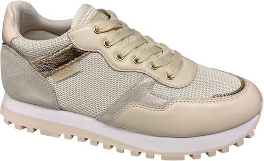 Liu Jo Mesh Dames Sneakers Laag Butter