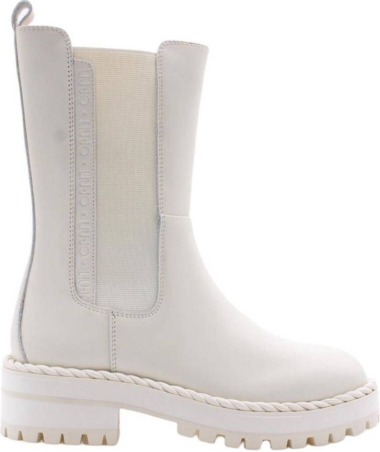 Liu Jo Pink 215 Ankle Boot Ivory White