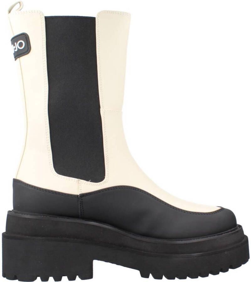 Liu Jo Paarse Chelsea Boots Amantea-Milano Vrouwen White Dames
