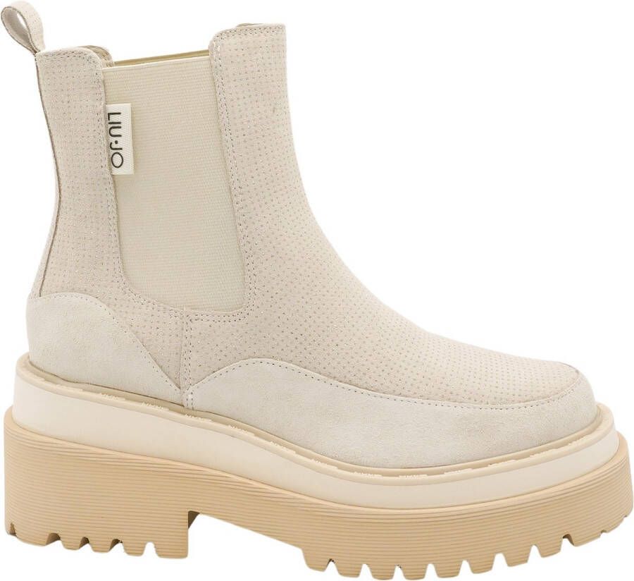 Liu Jo Purple Boot Dames Boots Beige