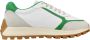Liu Jo Heren sneakers in wit leer suède White Heren - Thumbnail 1