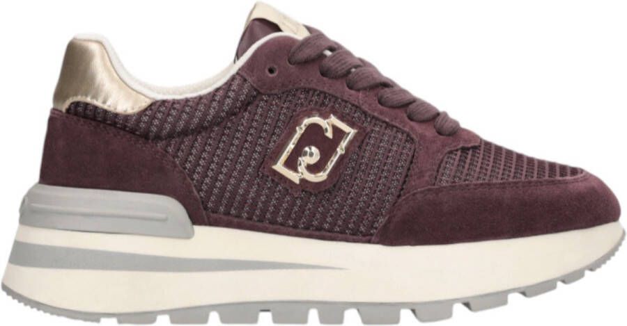 Liu Jo Amazing 25 leren sneakers bordeaux - Foto 2