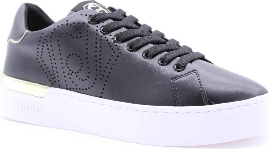 LIU JO Lage Sneakers Dames Kylie 22 Maat: 40 Materiaal: Leer Kleur: Zwart - Foto 12