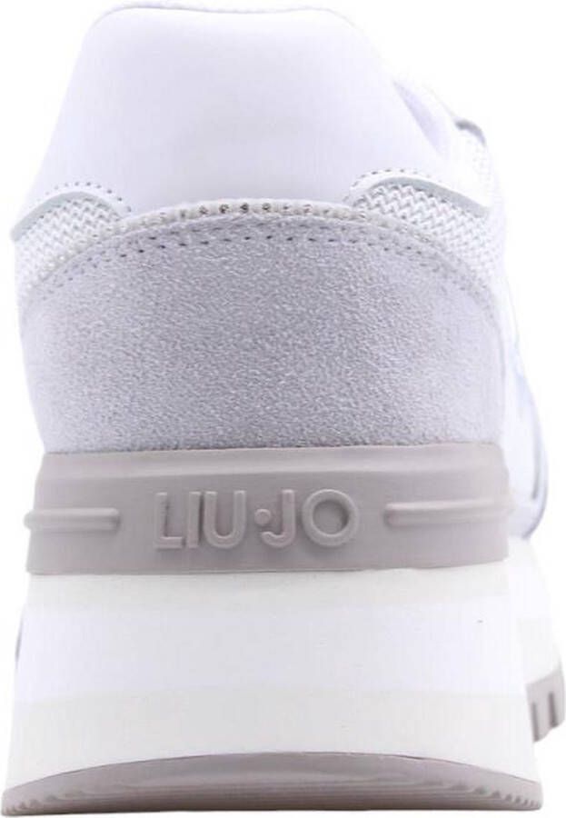 Liu Jo Zilveren Strass Logo Sneakers Multicolor Dames
