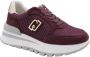 Liu Jo Amazing 25 leren sneakers bordeaux - Thumbnail 6