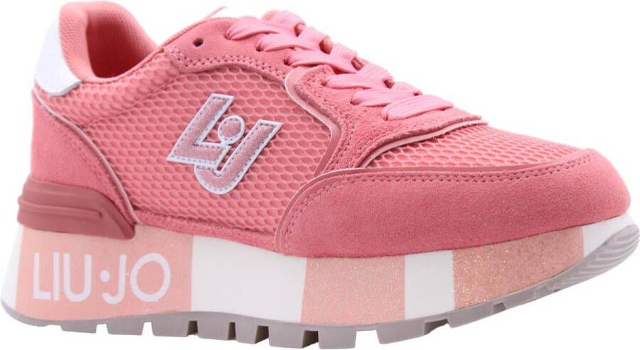 Liu Jo Roze Sneakers voor Vrouwen Pink Dames