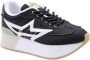 Liu Jo Zwarte platte sneakers Stella Black Dames - Thumbnail 2