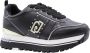 Liu Jo Zwarte platte sneakers Stella Black Dames - Thumbnail 2