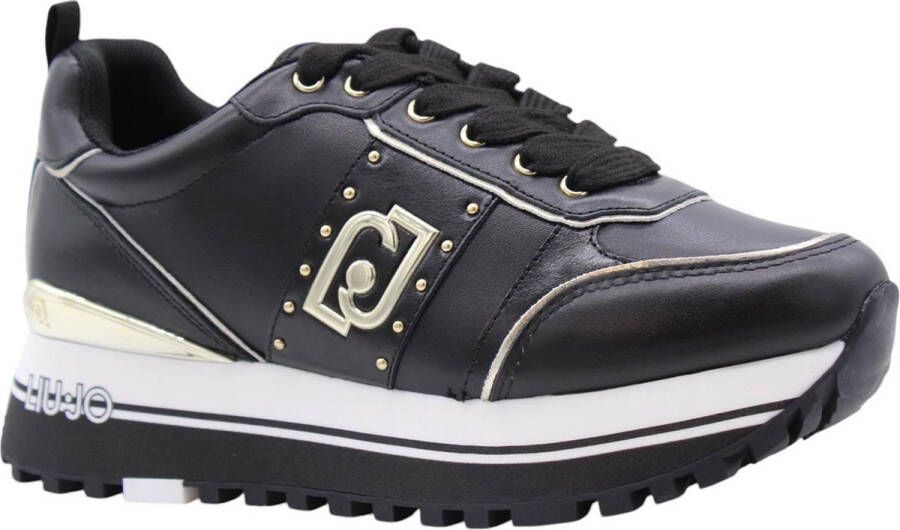 Liu Jo Zwarte platte sneakers Stella Black Dames - Foto 7
