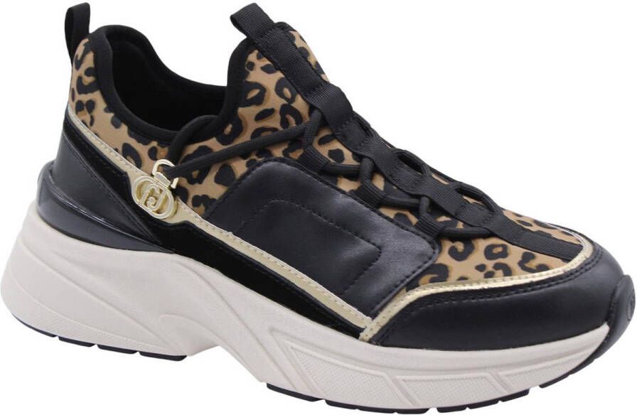 Liu Jo Zwarte platte sneakers Stella Black Dames - Foto 6