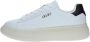 Liu Jo Wit lederen heren sneakers 7B500PX631 - Thumbnail 1