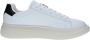 Liu Jo Wit lederen heren sneakers 7B500PX631 - Thumbnail 1