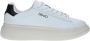 Liu Jo Wit lederen heren sneakers 7B500PX631 - Thumbnail 1