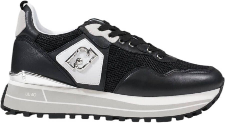 Liu Jo Zwarte Sneakers Iconische Stijl Comfort Black Dames