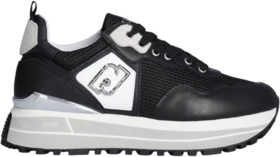 Liu Jo Zwarte Sneakers Iconische Stijl Comfort Black Dames