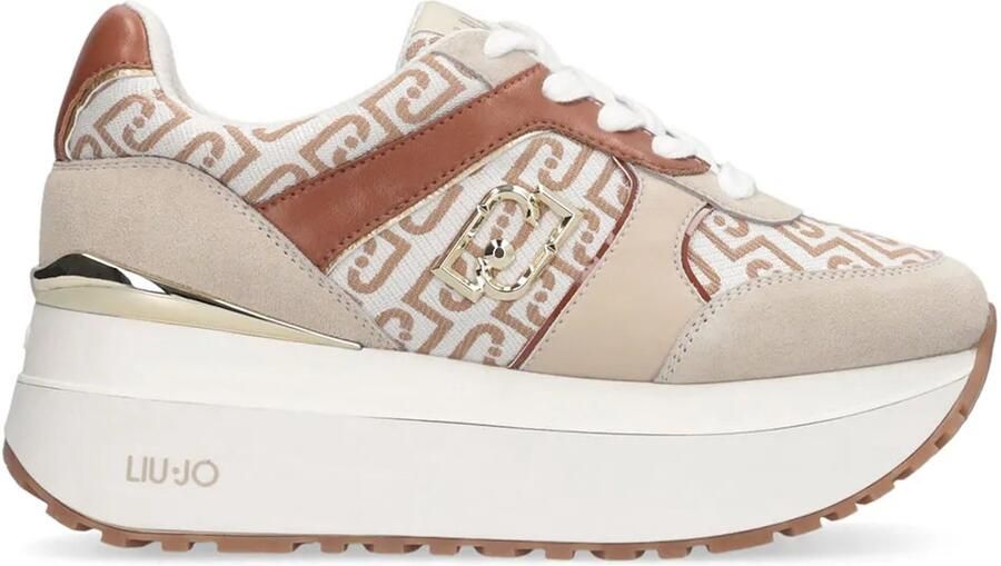 Liu.jo Liu·jo Maxi Wonder Pl Schoenen Beige Vrouw