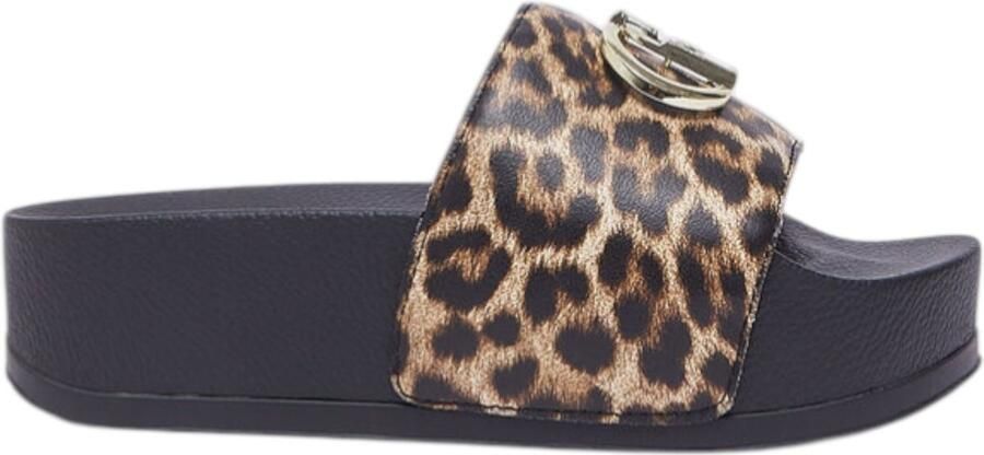 Liu.jo Liu·jo Mykonos 01 Pantoffels Bruin Vrouw