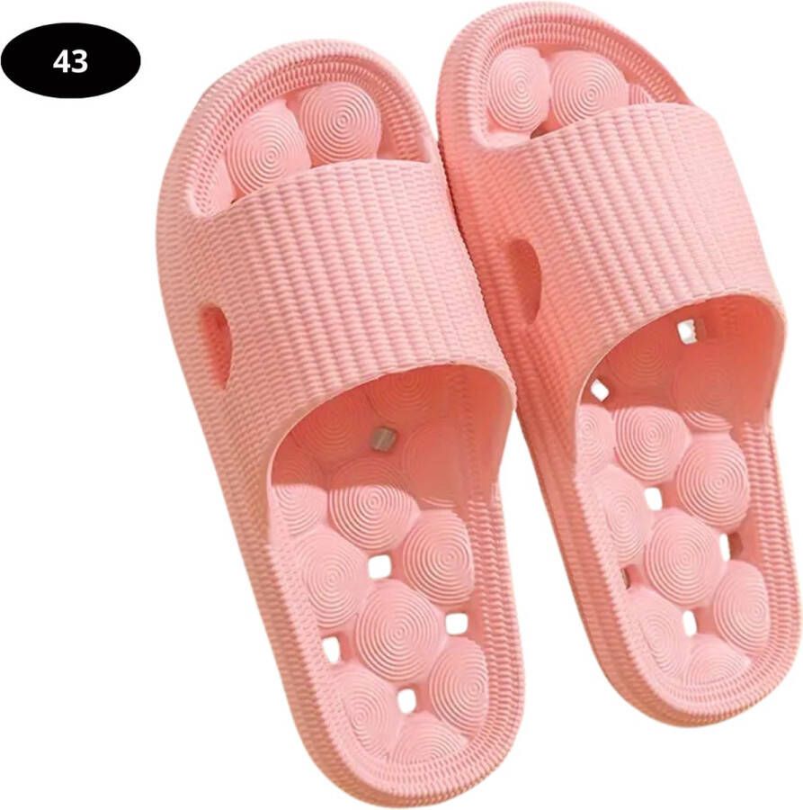 Livano Badslippers & Comfortabel Flip Flops Sauna Zomer Roze