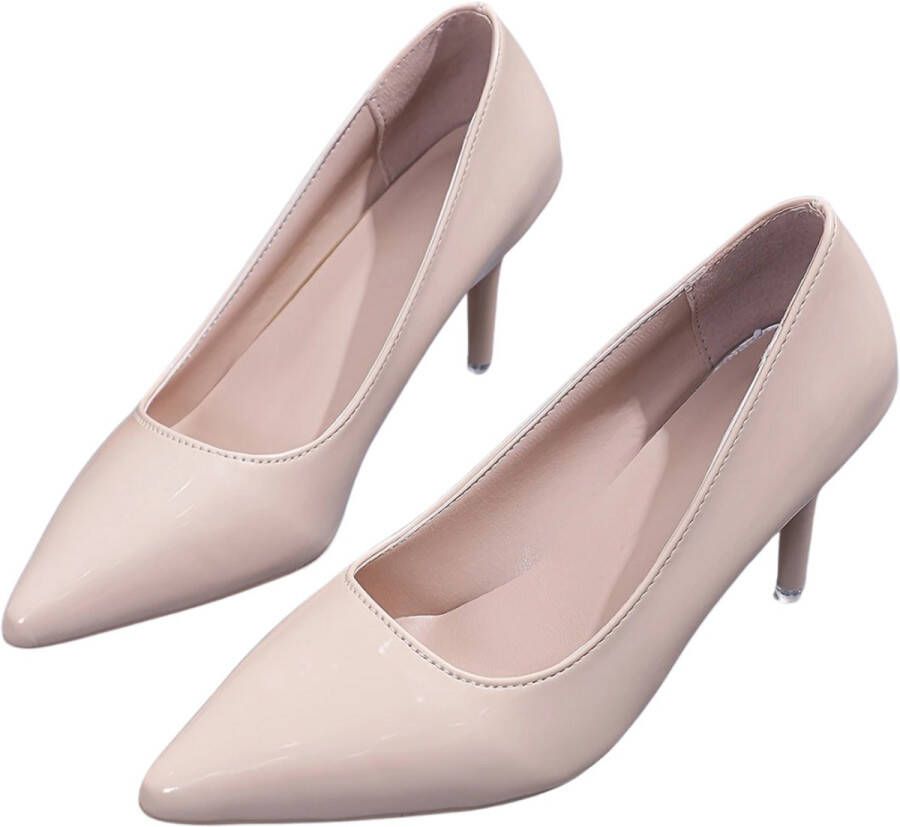 Livano Hakken Dames Schoenen Pumps Schoenen Abrikoos