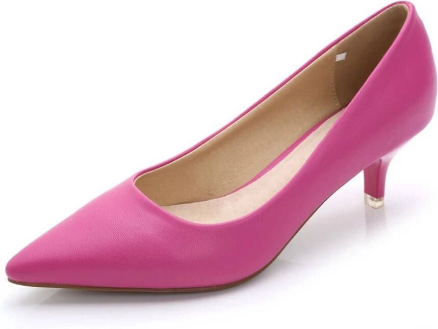 Livano Hakken Dames Schoenen Pumps Schoenen Donkerroze