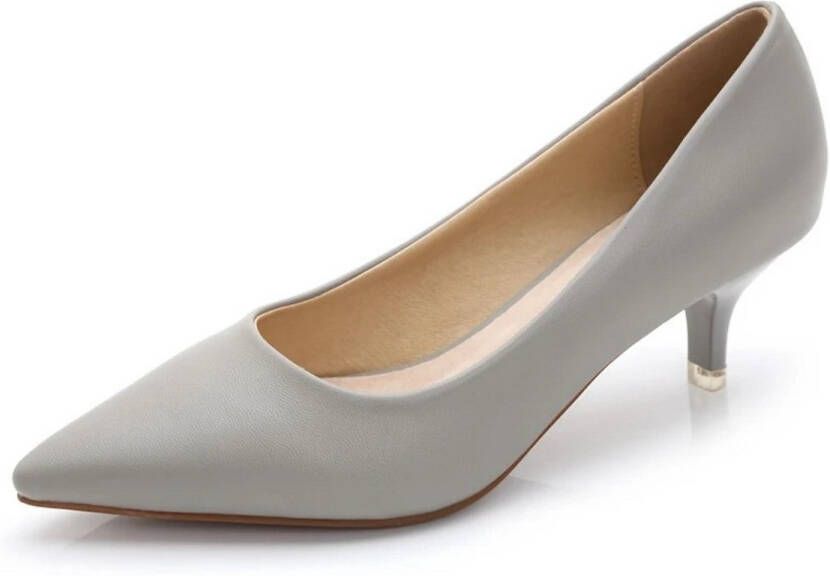Livano Hakken Dames Schoenen Pumps Schoenen Grijs