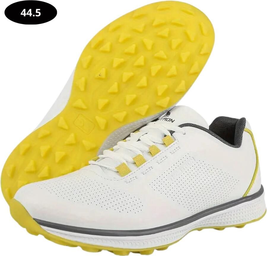 Livano Golfschoenen Heren Sneakers Golfkleding Golfschoenen Antislip Waterdicht Golfen Geel