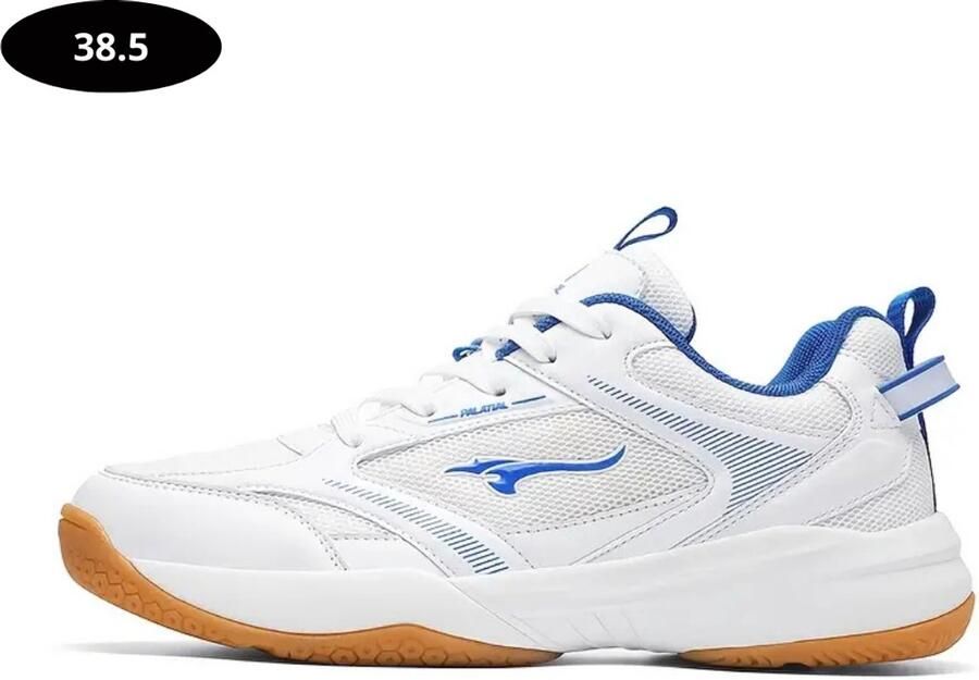 Livano Tennisschoenen Tenniskleding Indoor Outdoor Wit & Blauw - Foto 1
