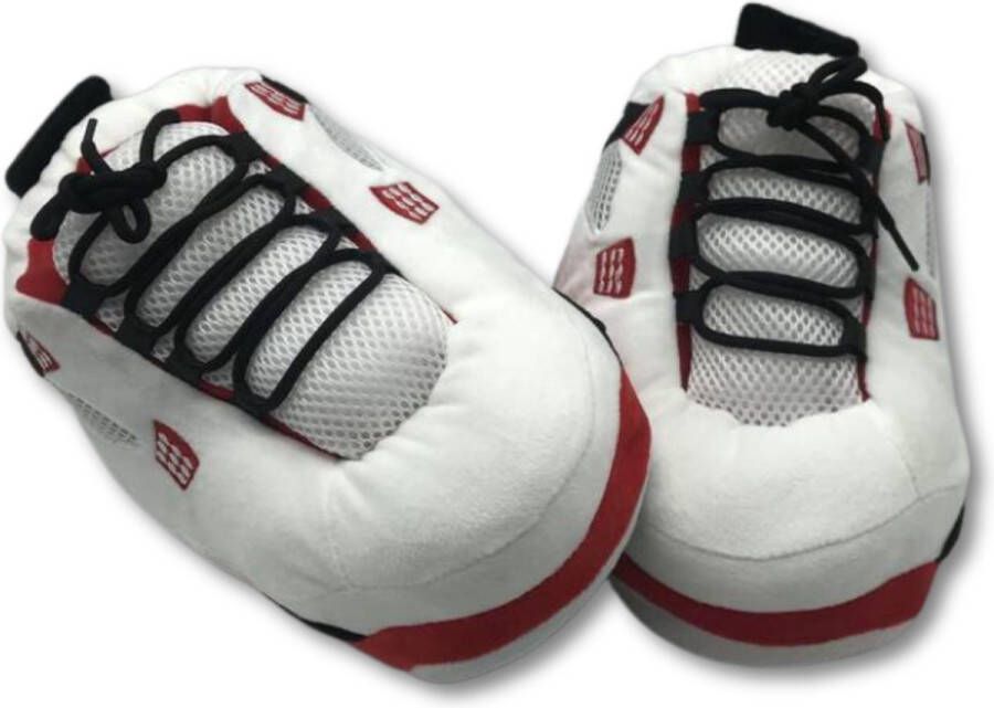 Xerolax Pantoffels Sloffen Slippers Warme Pantoffels Pluche Onesize Wit