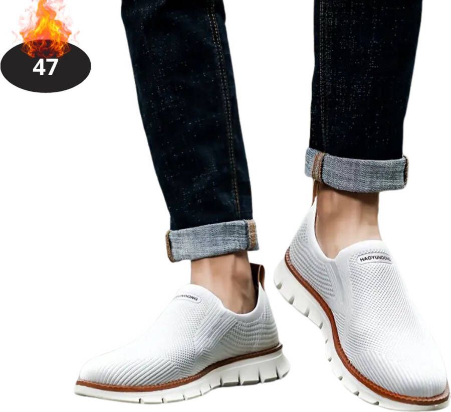 Livano Schoenen Heren Sneakers Comfortabel Casual Volwassen Melk