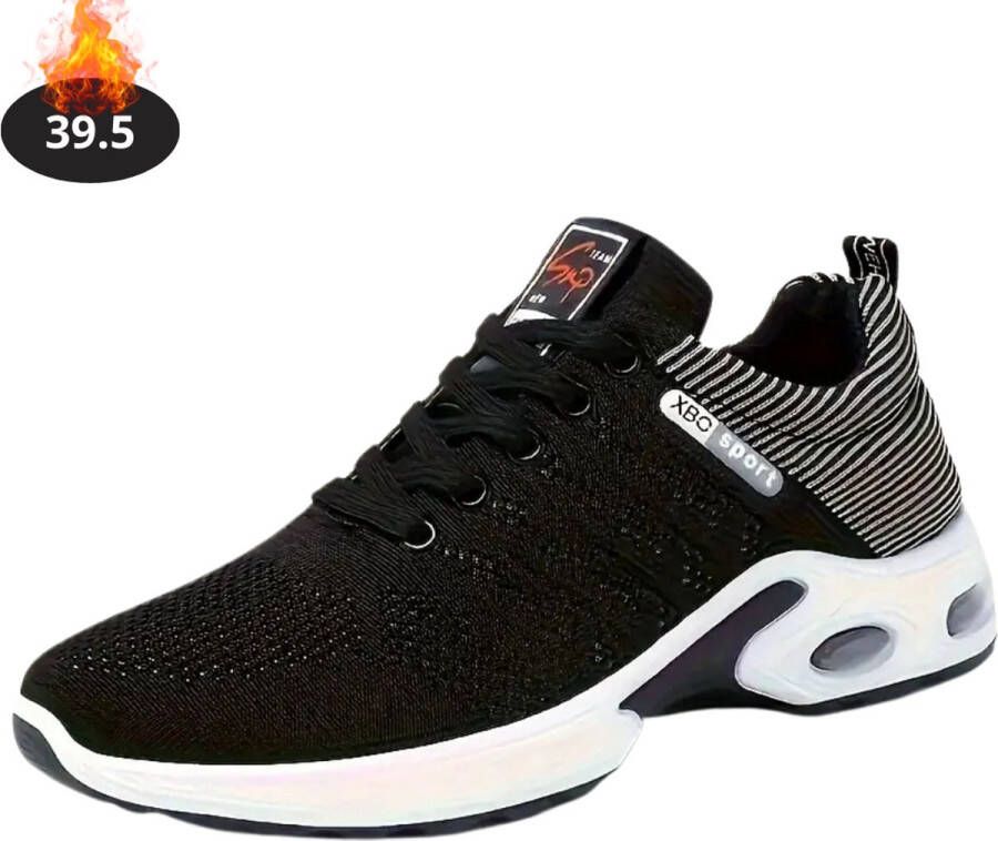 Livano Schoenen Heren Sneakers Comfortabel Sportief Casual Volwassen Zwart Wit