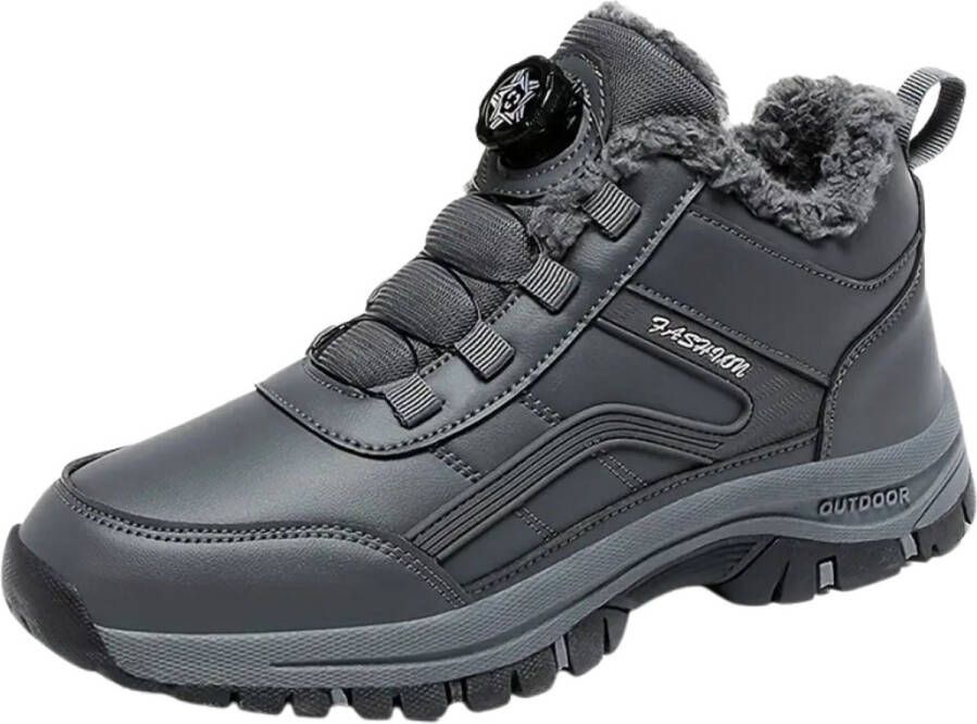 Livano Snowboots Heren Sneeuwschoenen Snowboots Wintersport Ski Gadgets Grijs