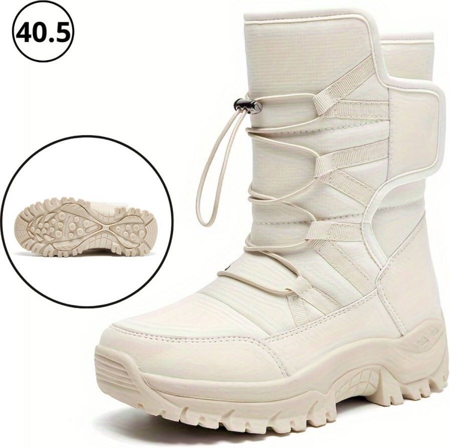 Livano Snowboots Sneeuwschoenen Wintersport Sneeuwboots Dames Ski Gadgets Wit