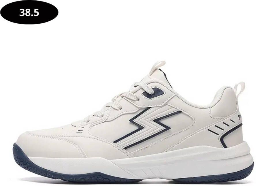 Livano Tennisschoenen Tenniskleding Indoor Outdoor Beige & Blauw