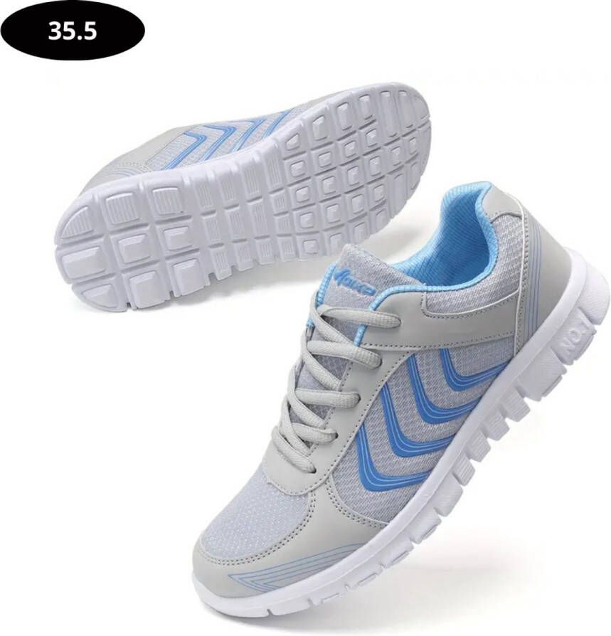 Livano Tennisschoenen Tenniskleding Indoor Outdoor Lichtgrijs