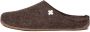Living Kitzbühel Pantoffels Schweizer Kreuz 3886 289 Dark Oak Bruin Wolvilt LK38860289 - Thumbnail 4