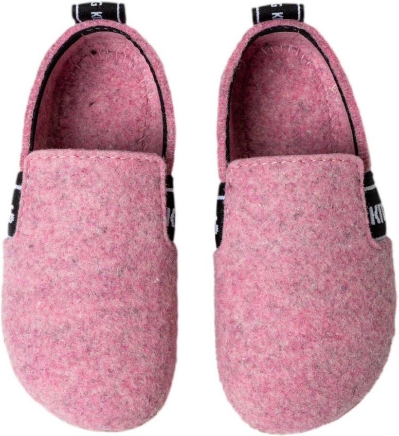 Living Kitzbühel T-Model Vilt & LK Belettering No. 4027 Pantoffels roze