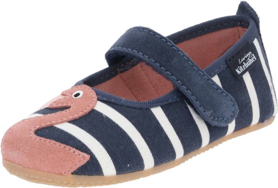 Living Kitzbühel Kid's Ballerina Flamingo Pantoffels blauw