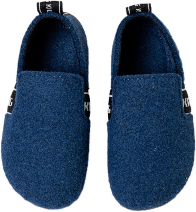 Living Kitzbühel T-Model Vilt & LK Belettering No. 3645 Pantoffels blauw - Foto 2
