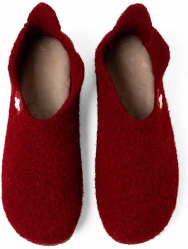 Living Kitzbühel Schweizer Kreuz No. 4249 Pantoffels rood