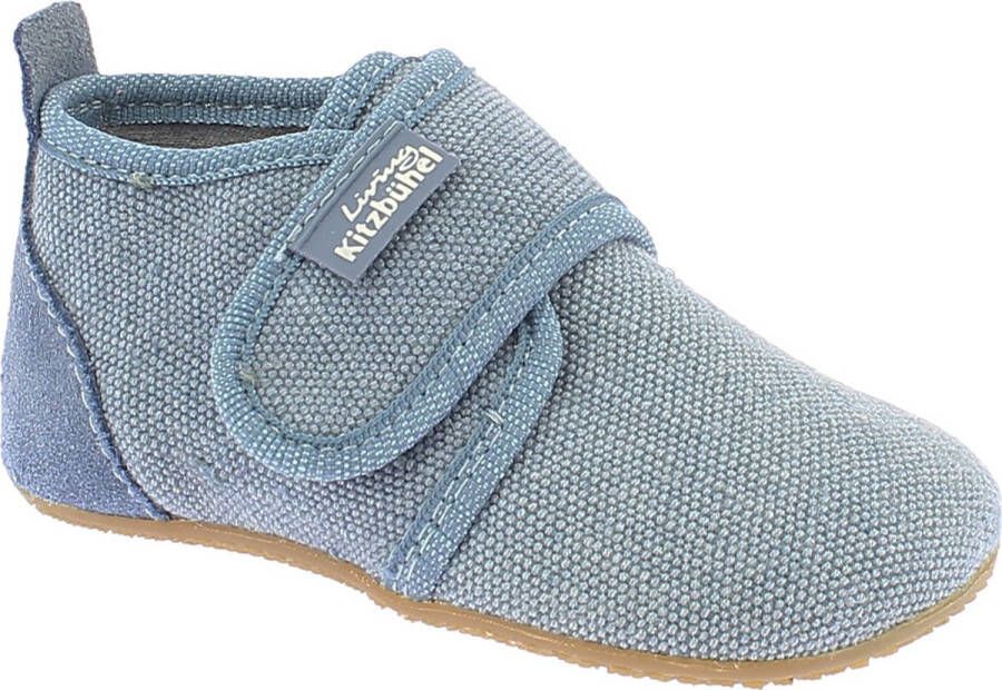 Living Kitzbühel Living Kitzb�hel 3120 Babypantoffels Jongens Blauw;Blauwe 560 jeans