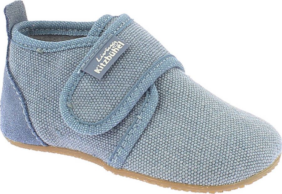 Living Kitzbühel Living Kitzb�hel 3120 Babypantoffels Blauw;Blauwe 560 jeans