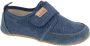 Living Kitzbühel Kid's Klettmodell Ulli Uni Pantoffels grijs blauw - Thumbnail 1