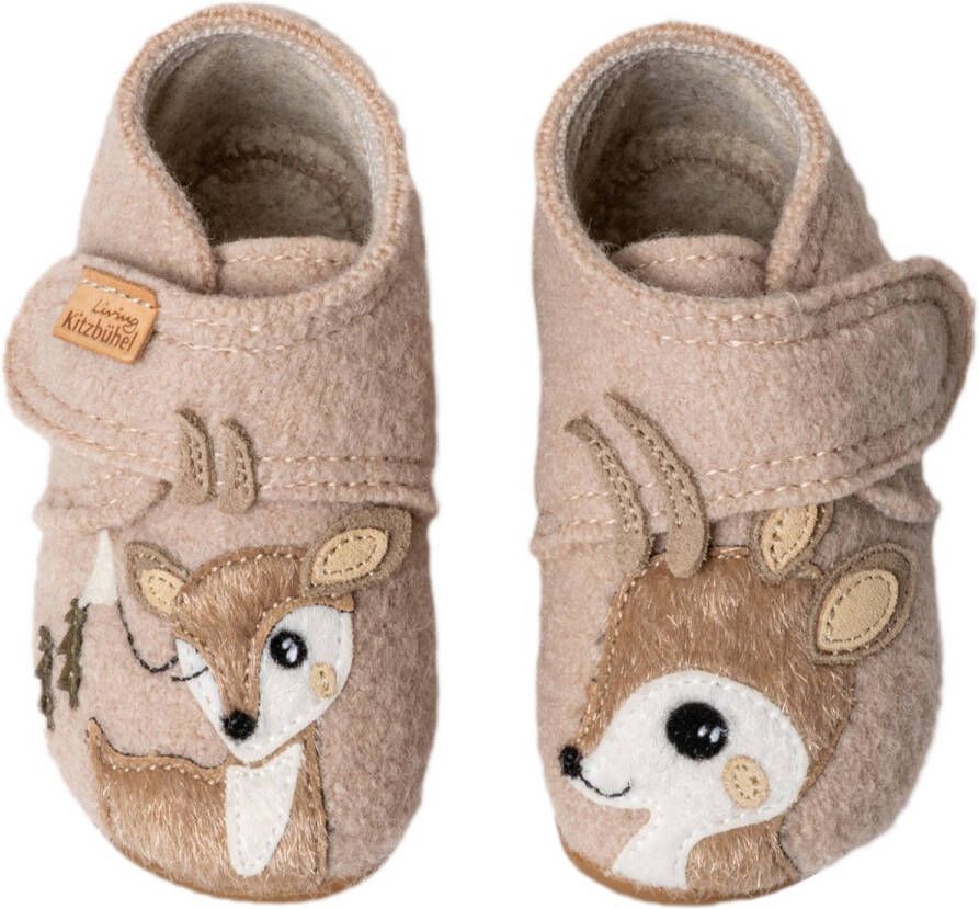 Living Kitzbühel Kid's Rosi Rehkitz Klettschuh Pantoffels bruin