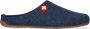 Living Kitzbühel Pantoffels Schweizer Kreuz 3886 584 Midnight Navy Blauw Wolvilt LK38860584 - Thumbnail 1