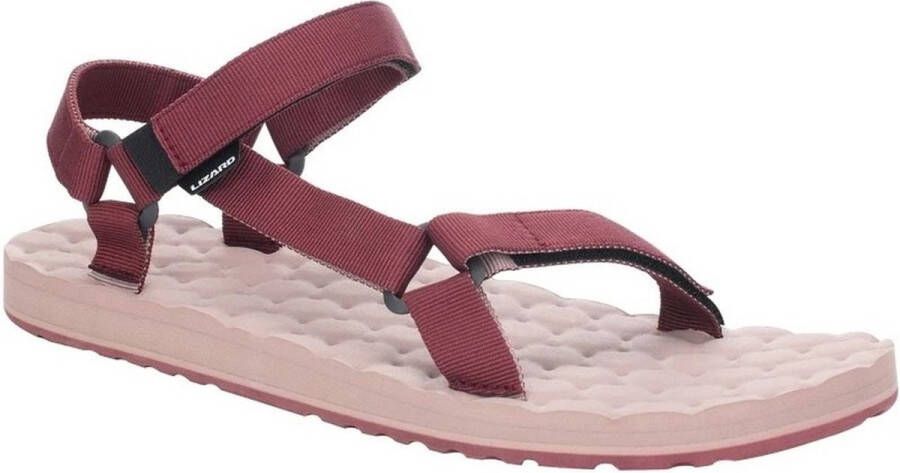 Lizard Damen Wanderschuhe Sandale Trail Plain Amarant Red 99514 Rot