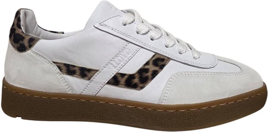 Lloyd Brava 16-501-55 Sneakers Wit Leer Dames Wit