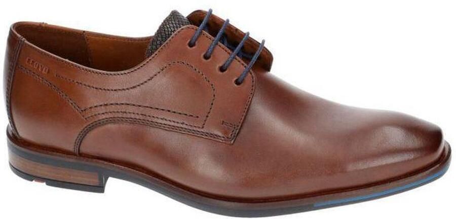 Lloyd Klassieke leren schoenen met subtiele accenten Brown Heren