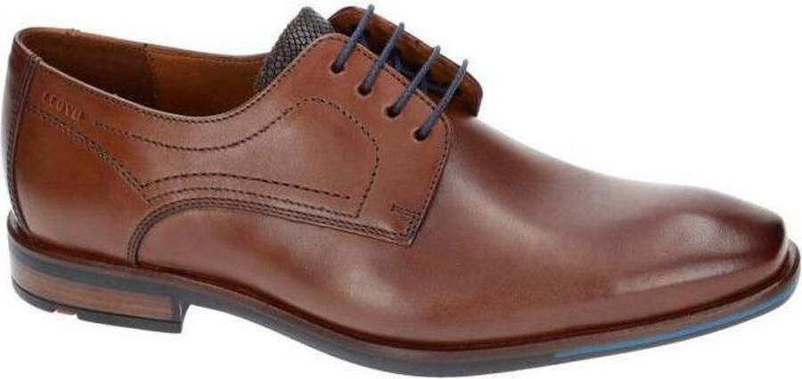 Lloyd Klassieke leren schoenen met subtiele accenten Brown Heren