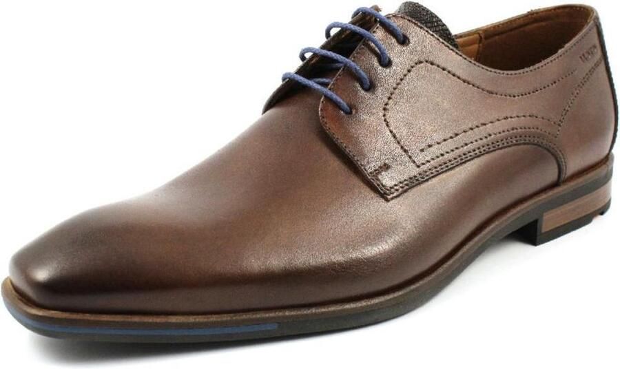 Lloyd Klassieke leren schoenen met subtiele accenten Brown Heren