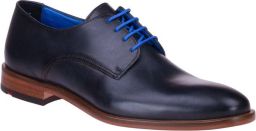 Lloyd Riviers Blauw Geklede Schoen Uitneembaar Voetbed